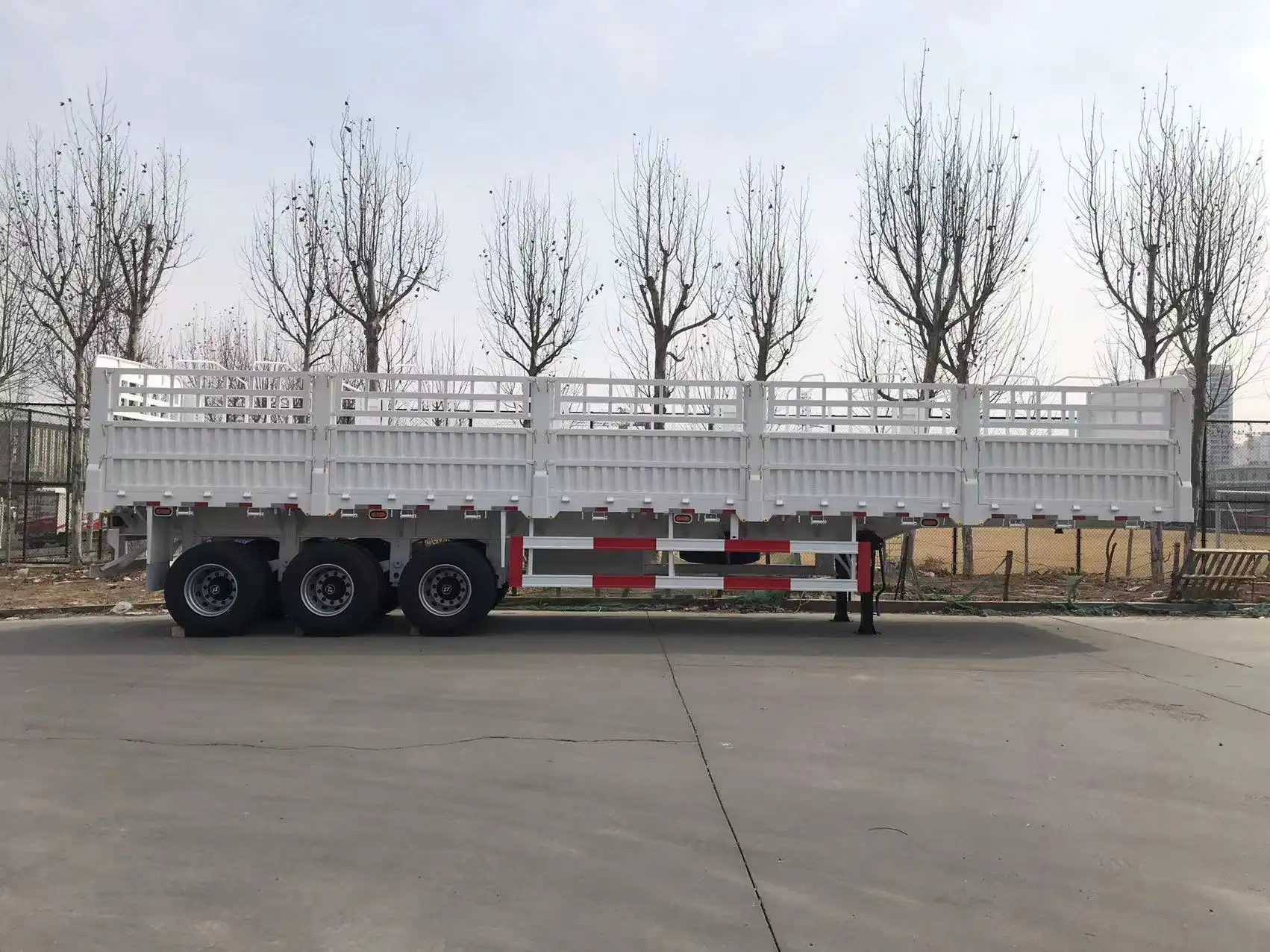 Trailer for 20ft Container 10*6 by KDZG Trailer Truck 4