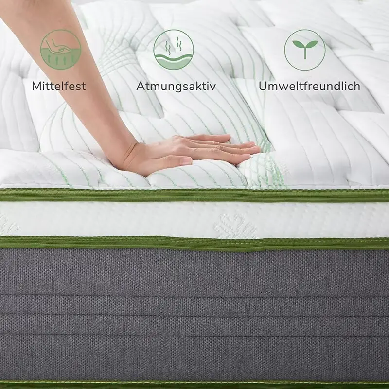 Wholesale Memory Foam Sprung Mattress Price List 4