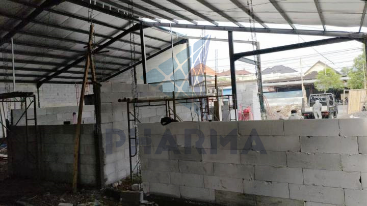 Installation de salle blanche en Indonésie 1