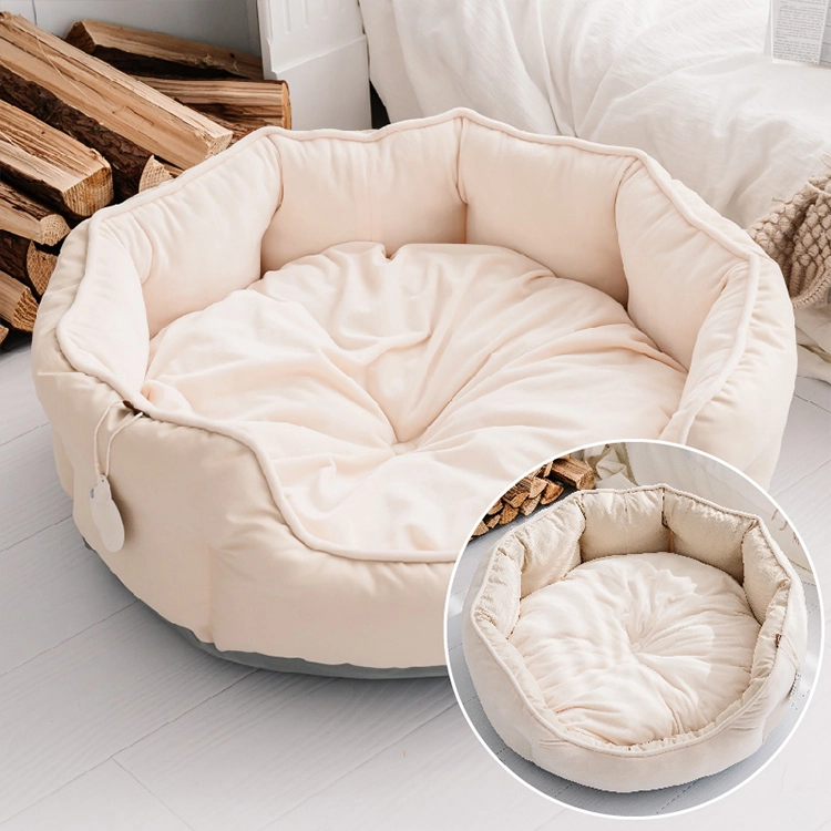 Lit pour animaux de compagnie double face utilisable pour litière pour animaux de petite et moyenne taille 1