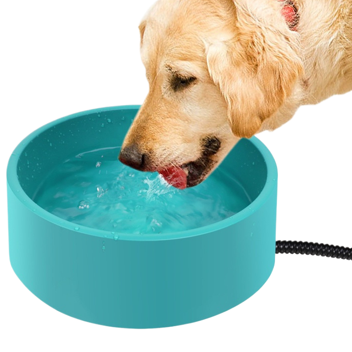 Suministros para mascotas Venta caliente Tazón calentado Comida a temperatura constante & Plato de agua para gatos y perros Tazón automático 1