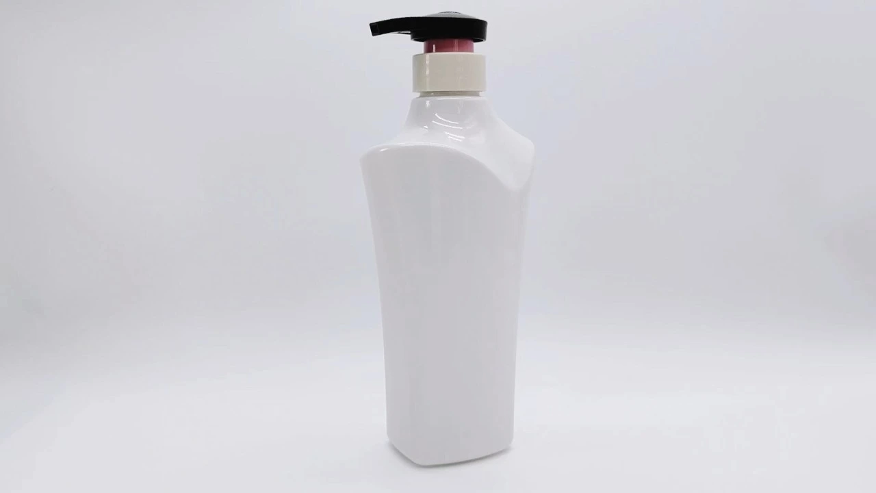 Glamorous 500ml PE skin care packaging body lotion bottle 1