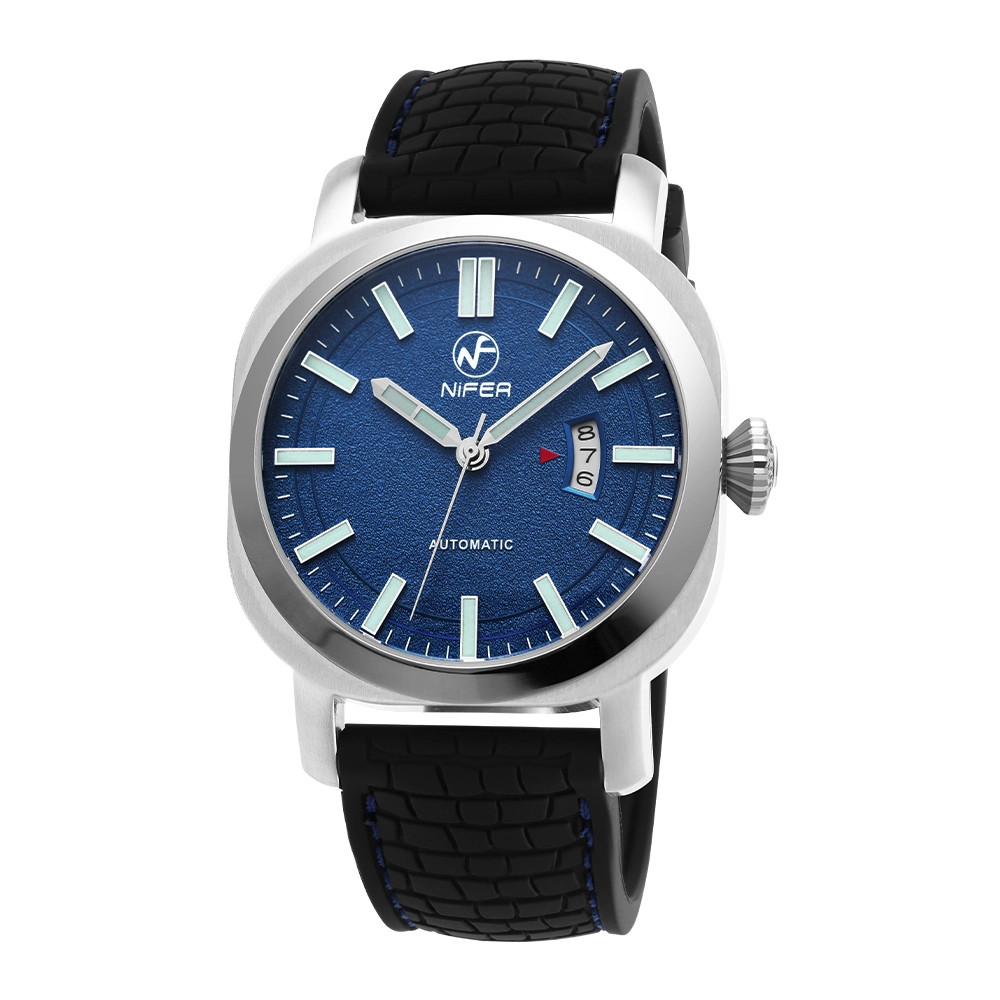 Reloj de vestir automático para hombre con fecha y día 1