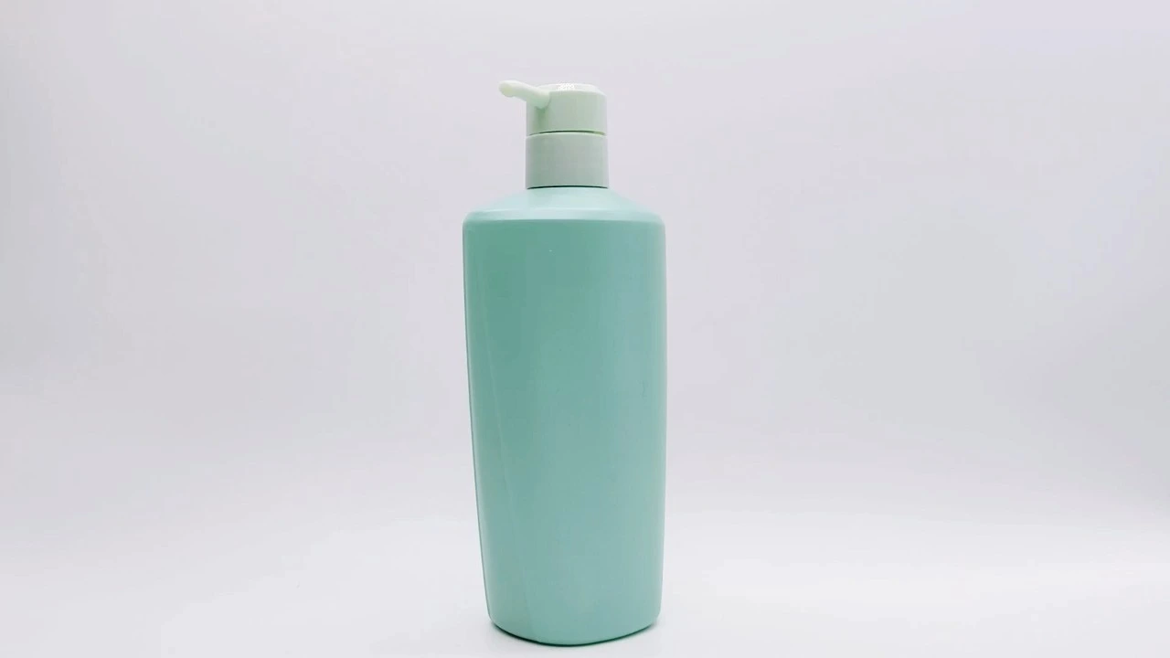 Glamorosa botella de loción corporal ecológica de PE/PET de 500 ml para el cuidado de la piel. 1