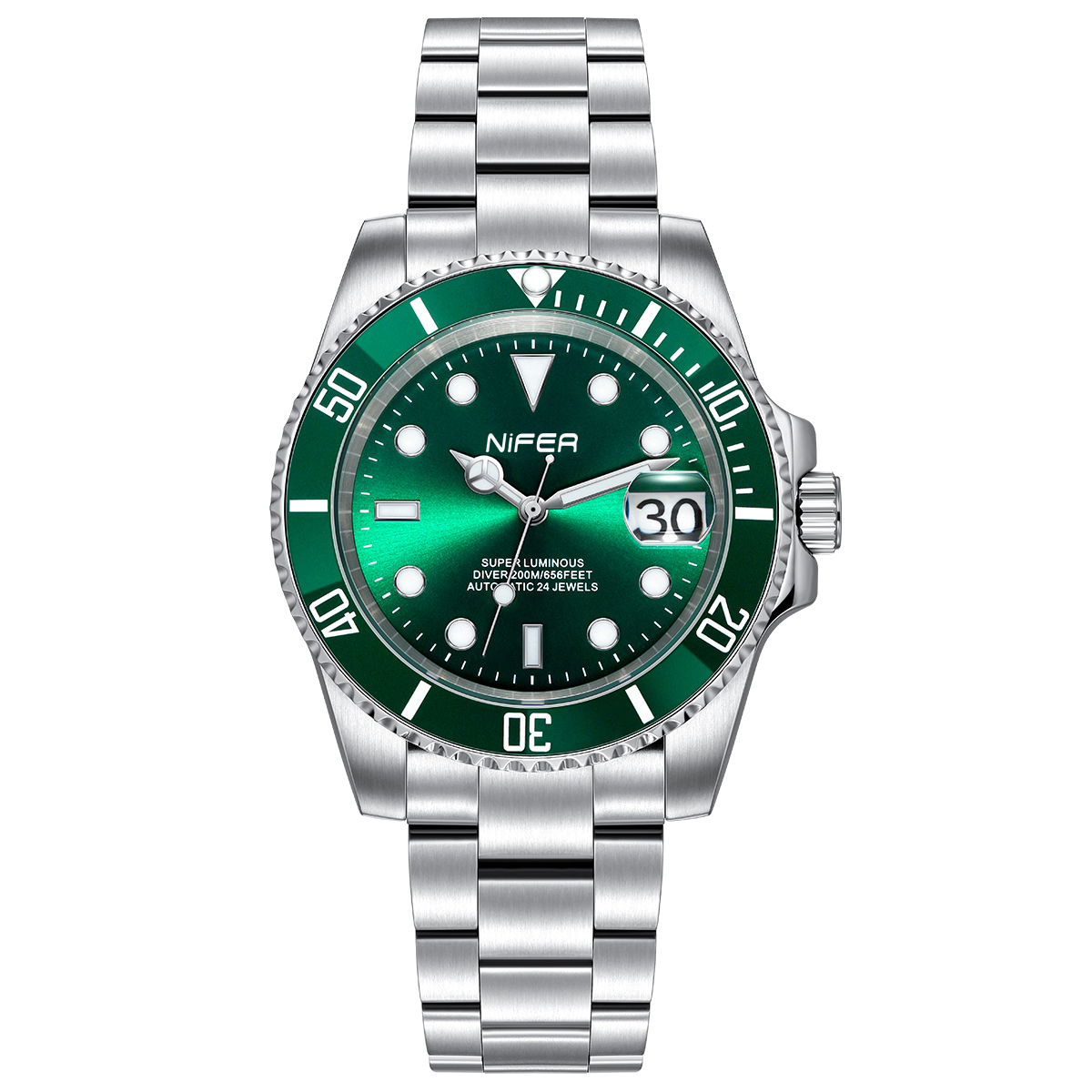 Montre de plongée automatique pour hommes 3