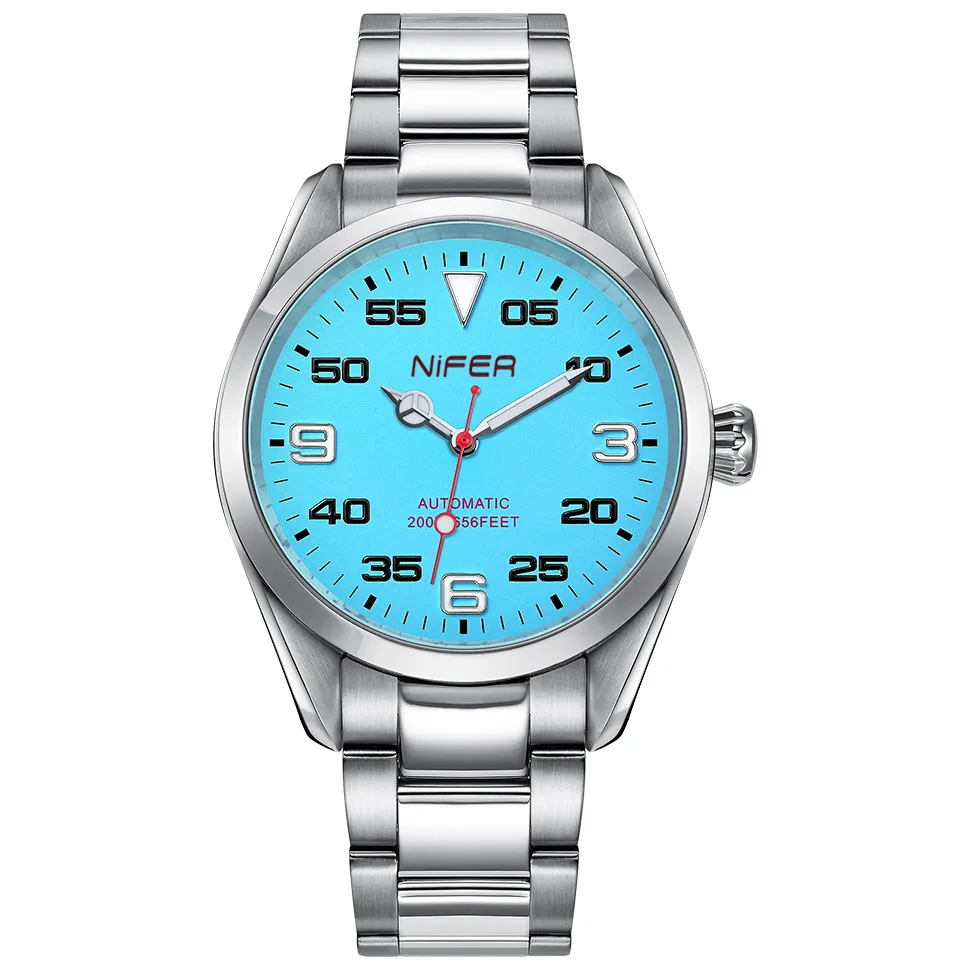 Montres automatiques de luxe pour hommes NFAMM028 Nifer Surveillance du mouvement des boîtes de vitesses pour les entreprises 3
