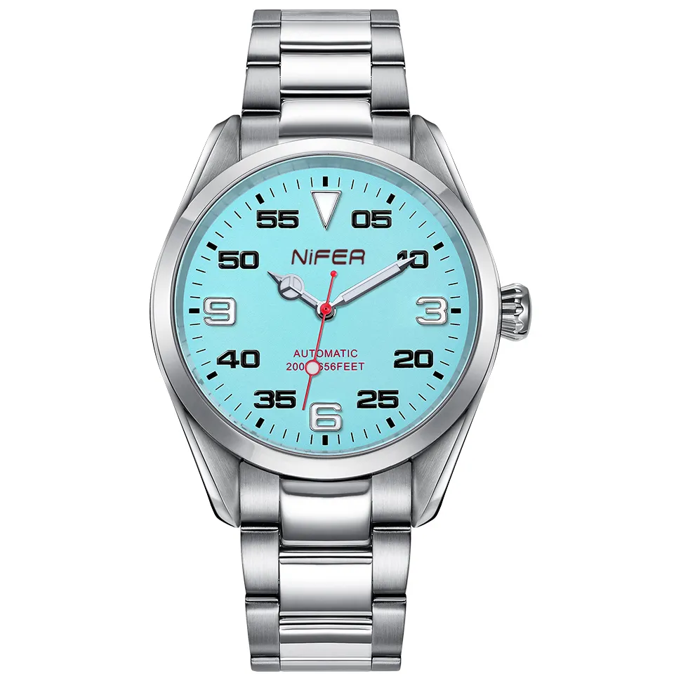 Montres automatiques de luxe pour hommes NFAMM028 Nifer Surveillance du mouvement des boîtes de vitesses pour les entreprises 4