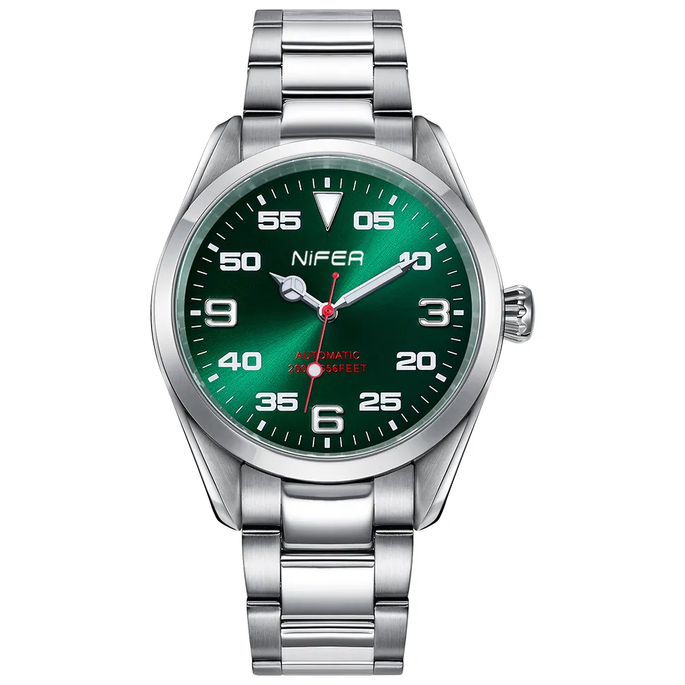 Montres automatiques de luxe pour hommes NFAMM028 Nifer Surveillance du mouvement des boîtes de vitesses pour les entreprises 7
