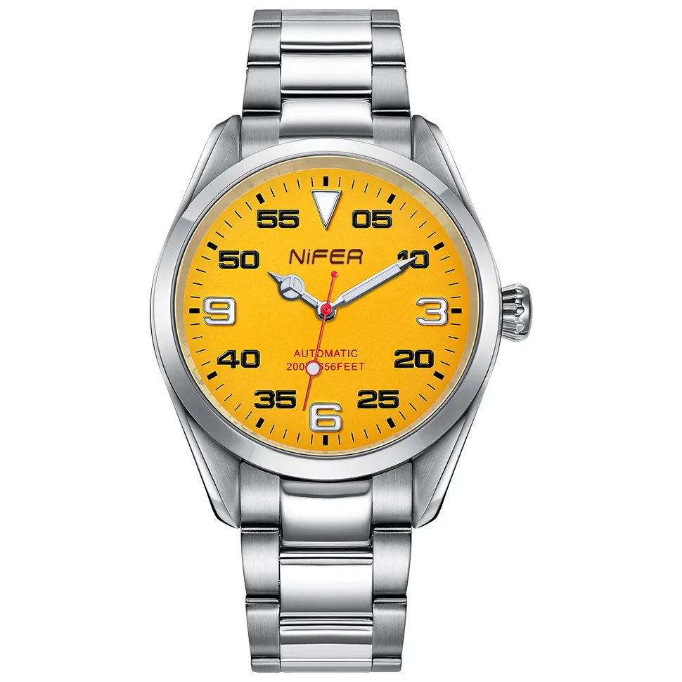 Montres automatiques de luxe pour hommes NFAMM028 Nifer Surveillance du mouvement des boîtes de vitesses pour les entreprises 10