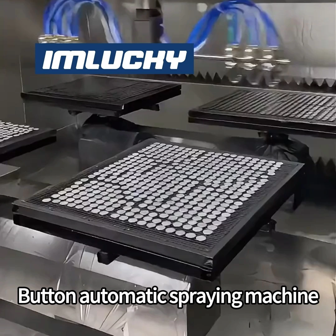 Button Automatic Spraying Machine 1