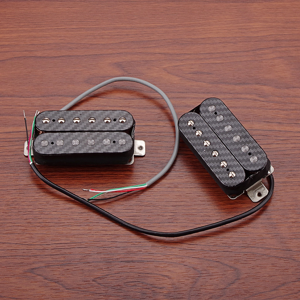 Engros Alinco 5 kulfiber dobbelt pickupper til elektrisk guitar 1