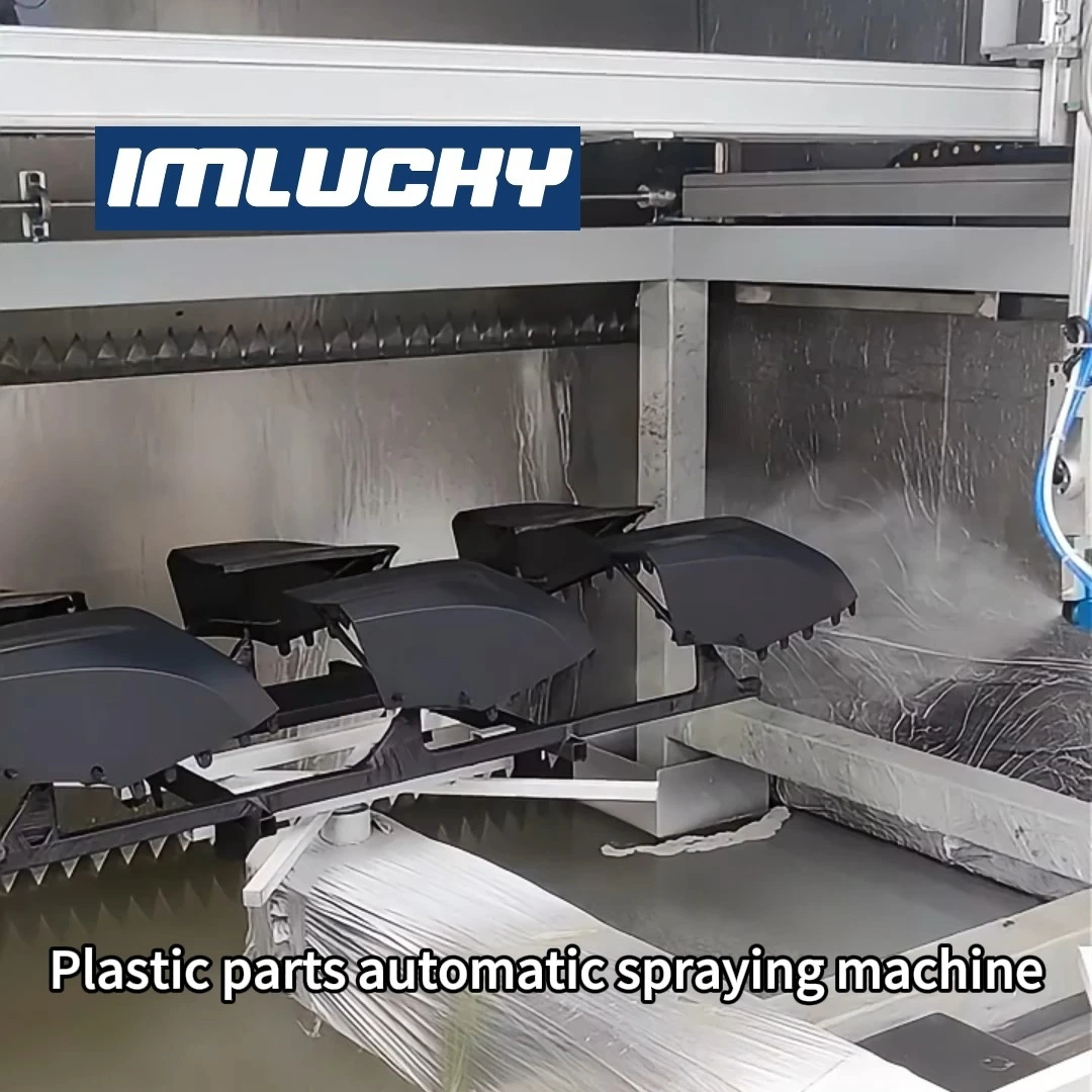 Automatic Spraying Machine For Plastic 1