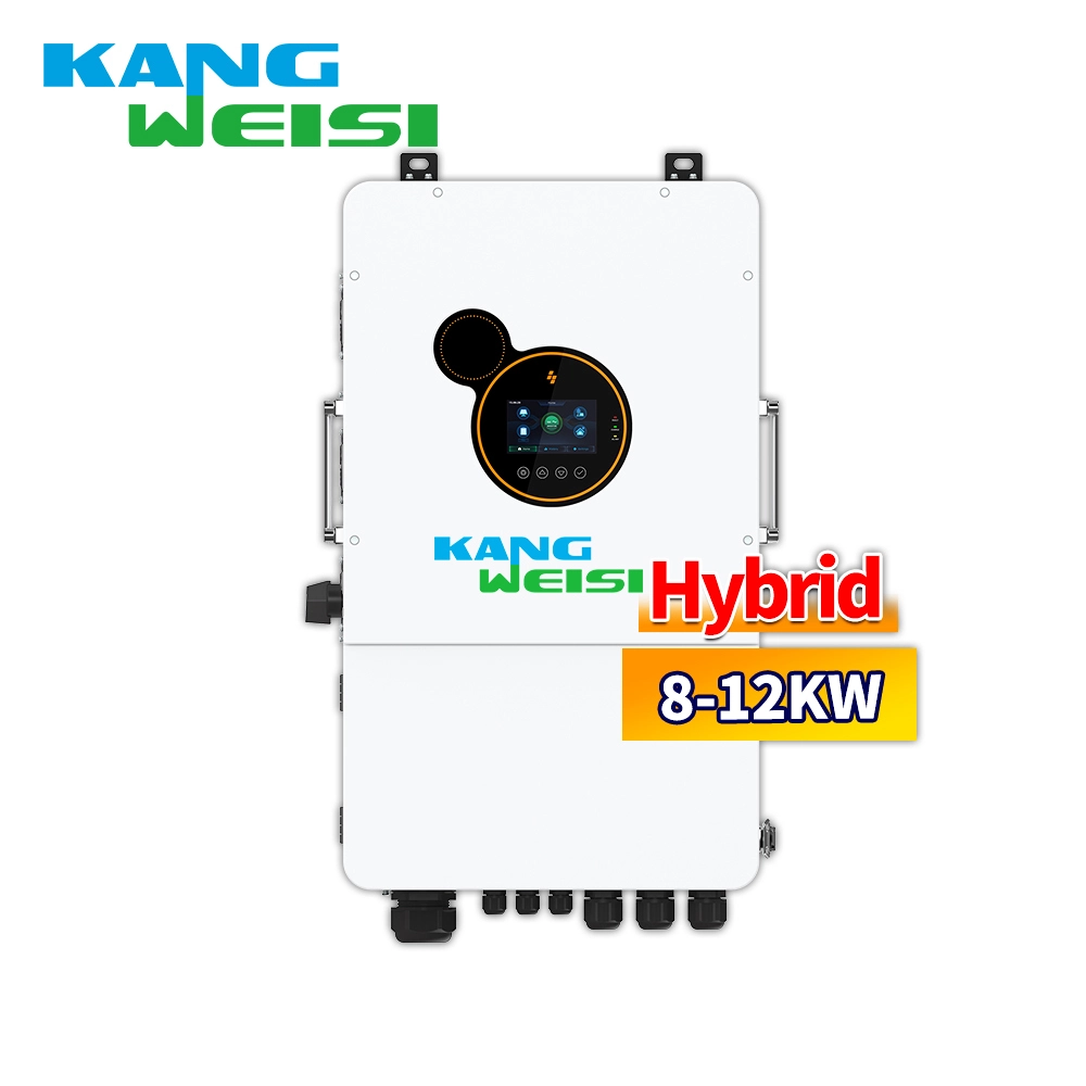 Inversor padrão americano 8kva inversor híbrido solar 10kw 12kw inversor de armazenamento de energia fotovoltaica trifásico IP65 1
