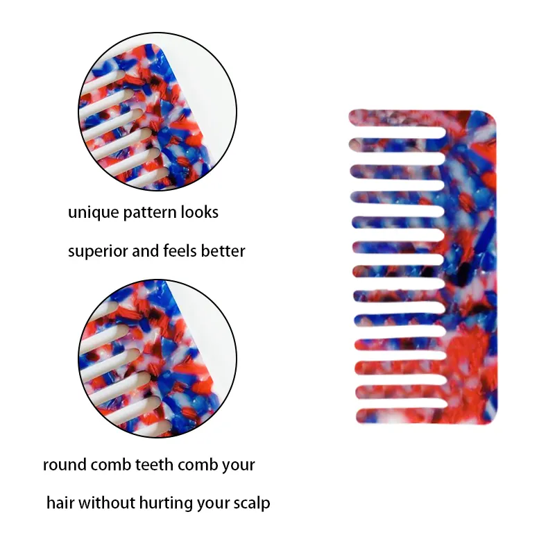 Artisans Combs Produce Wholesale 1pcs/opp Bag Package Or Custom Package Combs Produce Wholesalefactory Direct Supply 5