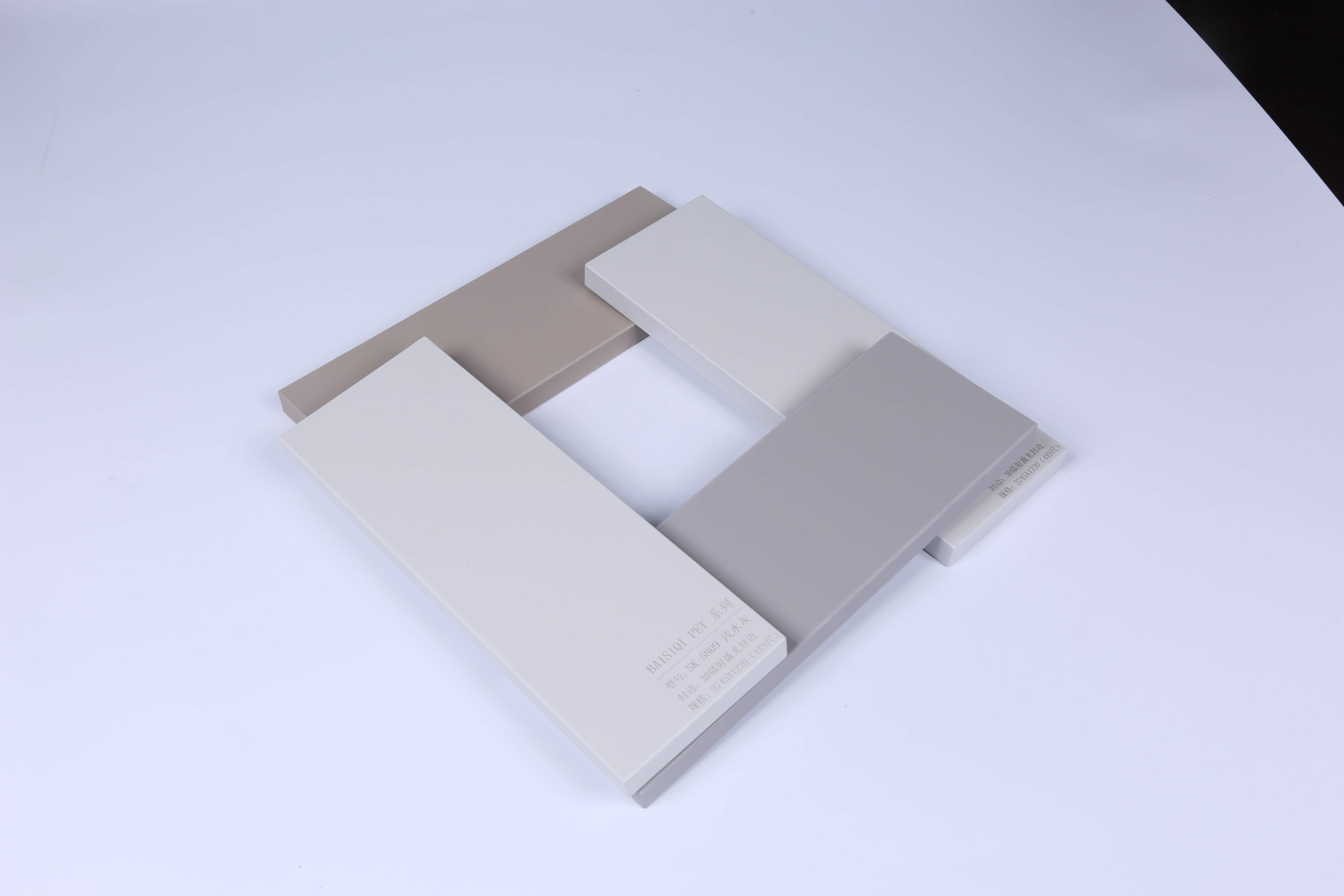 PET MDF/OSB/plywood Board Super Matt Tamaño estándar 1220*2800 mm 3