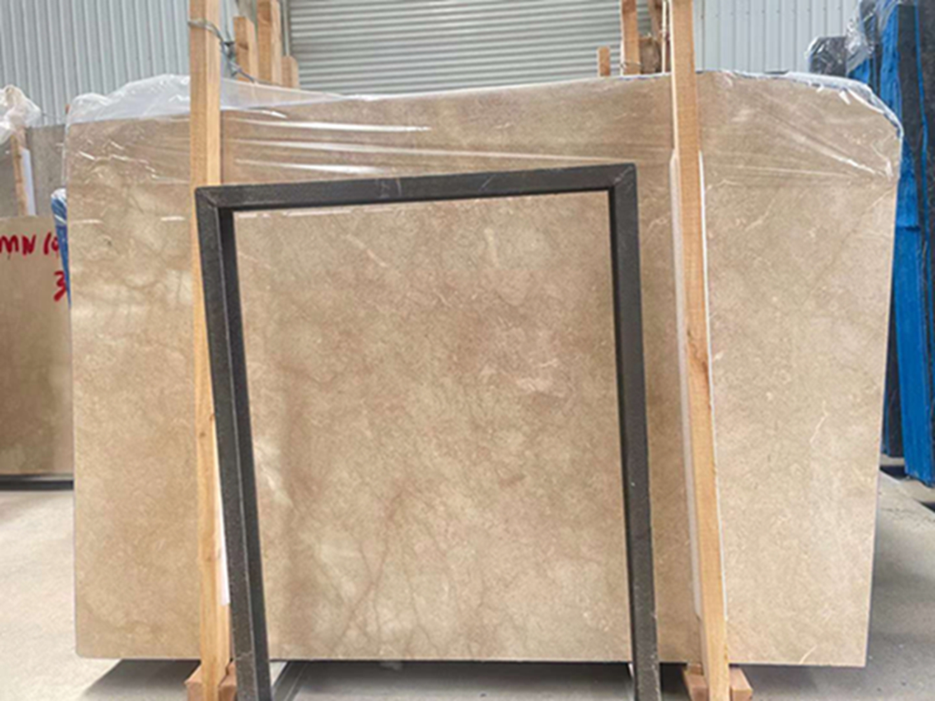 Frans Beige Limestone Big Slab For Wall panel 5
