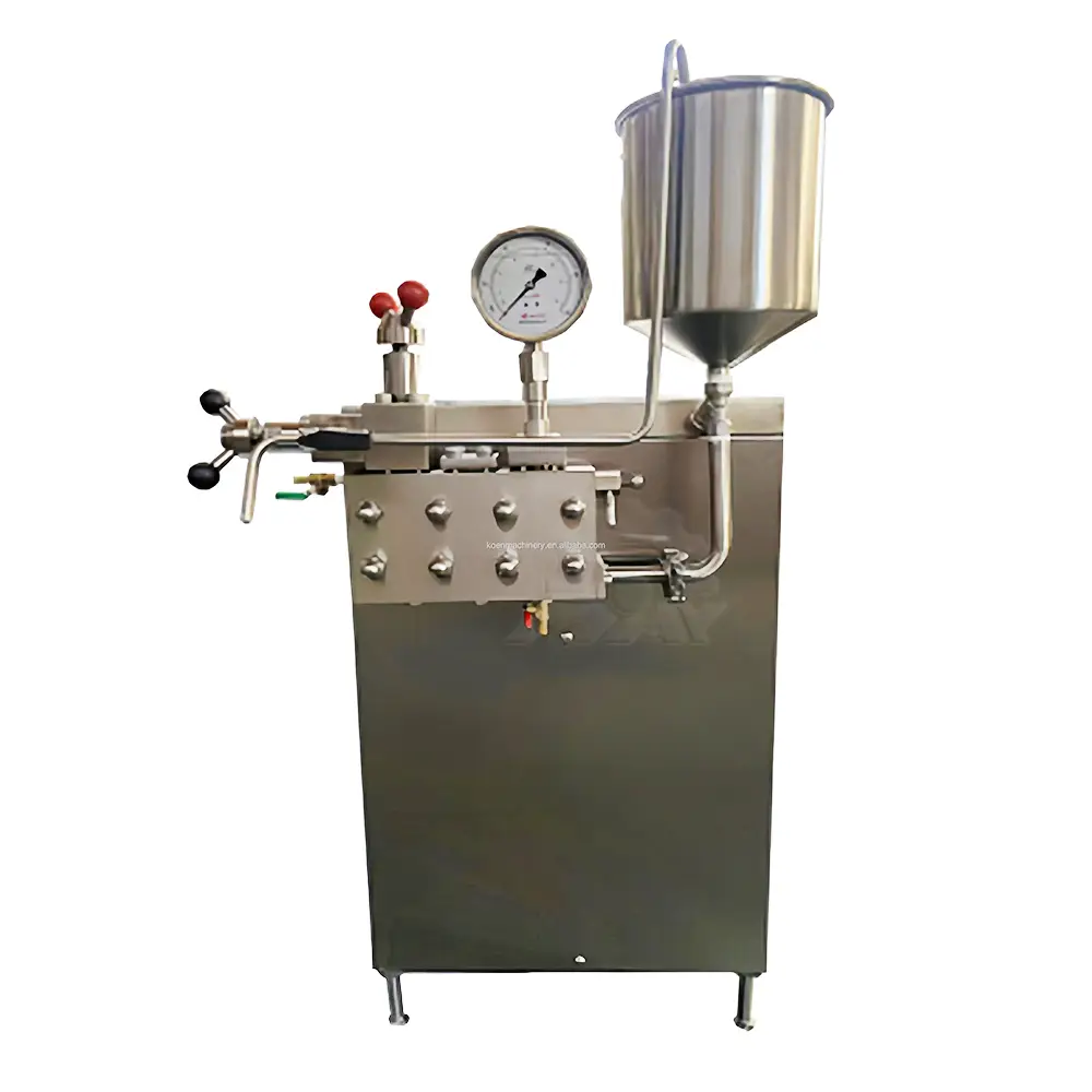 Laboratory High Pressure Homogenizer Machine For Milk Yoghurt Ice Cream Butter Dairy 1