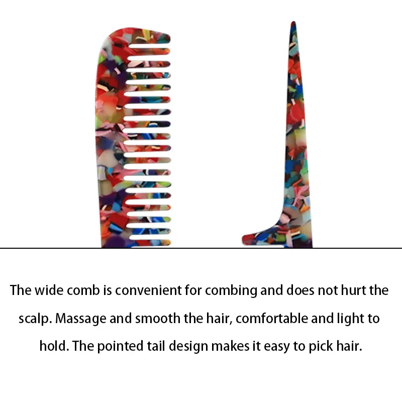 Artisans Circle Hair Brush Cellulose Acetatefrom China 5