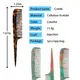 Artisans Circle Hair Brush Cellulose Acetatefrom China 3