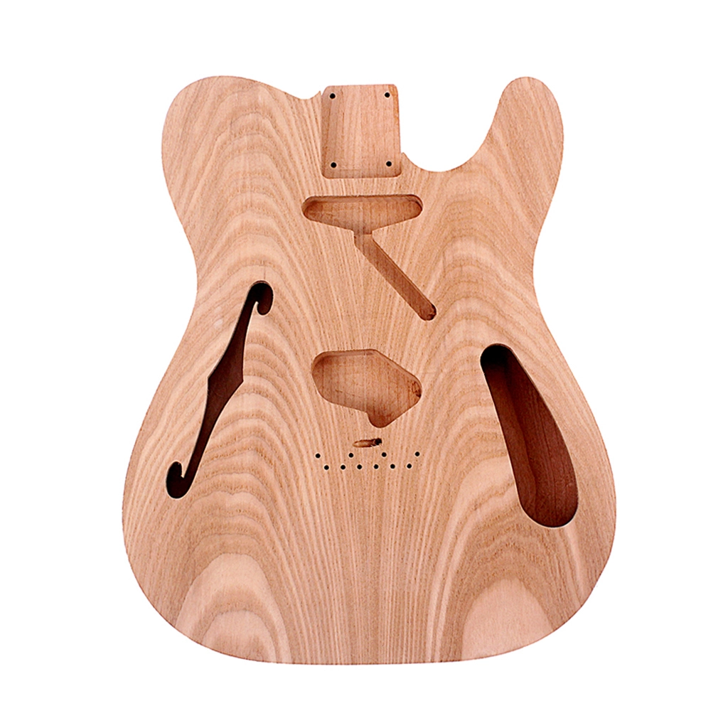 En gros personnalisé 1 baril de guitare électrique en acajou inachevé peut bricolage pour pièces de rechange de guitare électrique 1