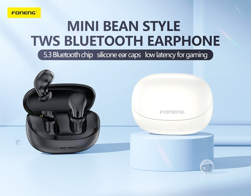 FONENG Mini Bean Style TWS Fone de Ouvido Bluetooth BL155 1