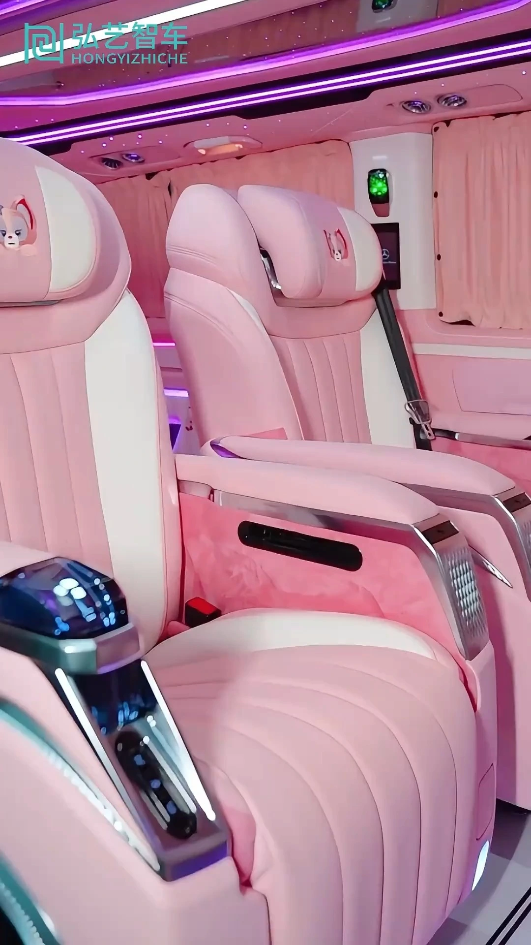 Automotive Luxury Car Seat Modification Crystal Throne 5.0 Customized Hongyizhiche 1
