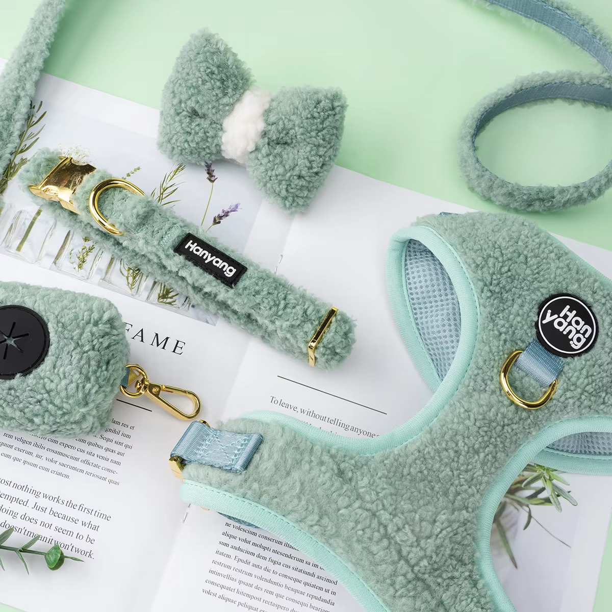 مجموعة تسخير الكلاب المخصصة للشتاء من مصنعي Green-Dog Harness 1