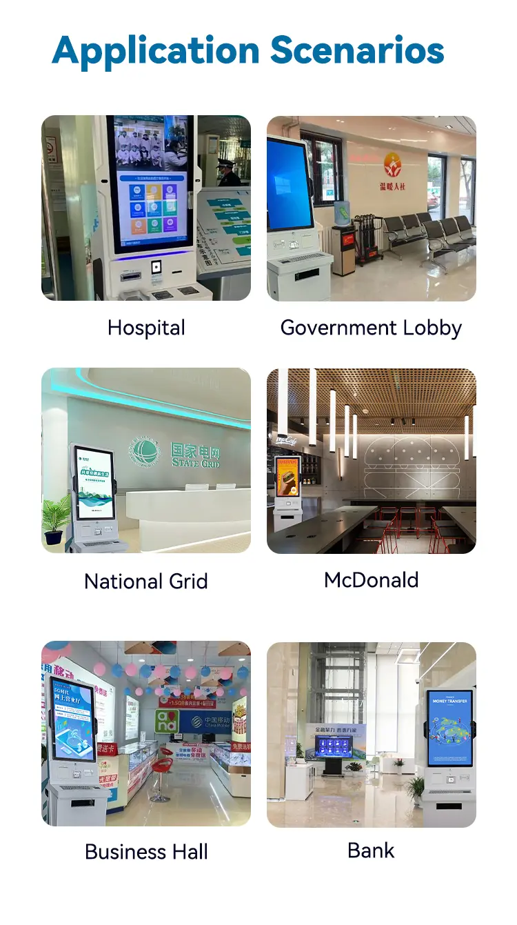 Floor Standing Touch Screen Kiosk 7-35 DAYS Wholesale - LUXURING 8