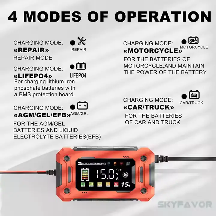 Custom Battery Chargers - - SKYFAVOR-16 6