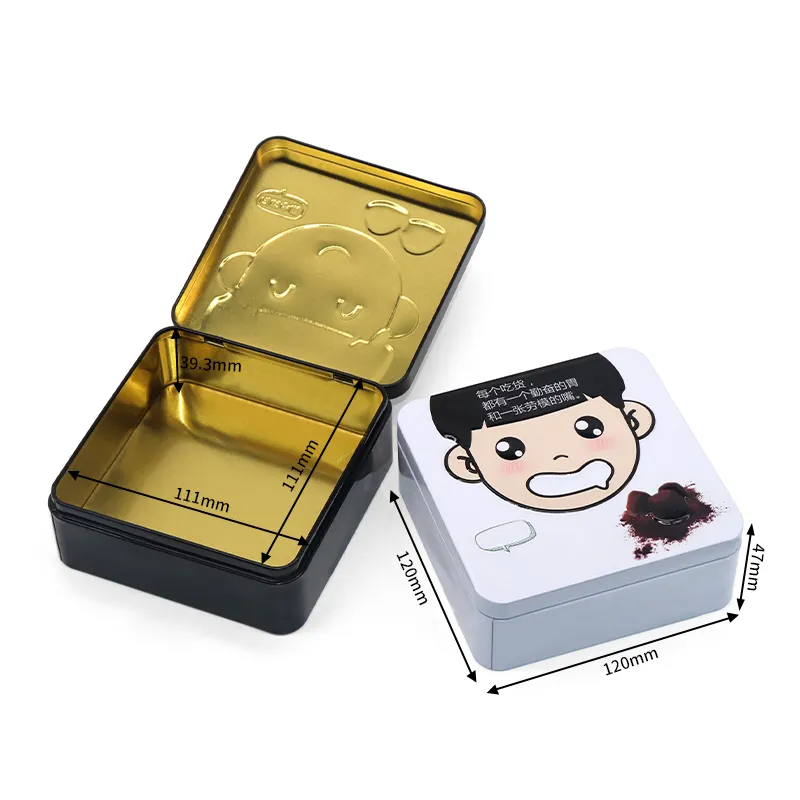 Personalised Chocolate Tin Custom Sponge - - XPD 5