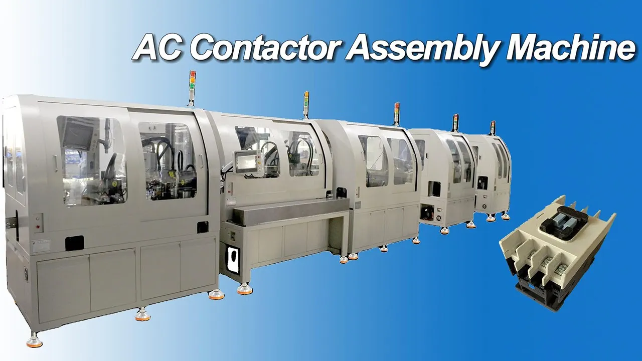 Automatic AC Contactor Assembly Machine