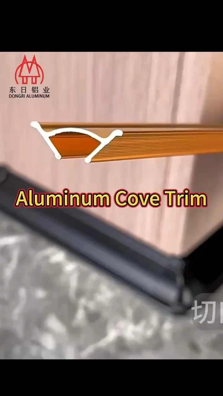 Custom Aluminum Alloy Inner Conner Decorative Edge Metal Ceiling Trim Strips 1