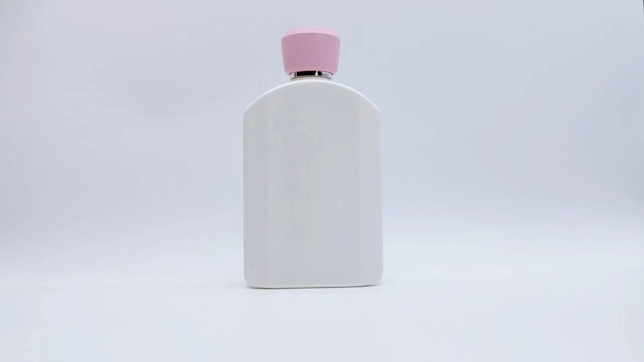 Glamorous 400ml White PE/PET baby skin care packaging, baby lotion bottle 1