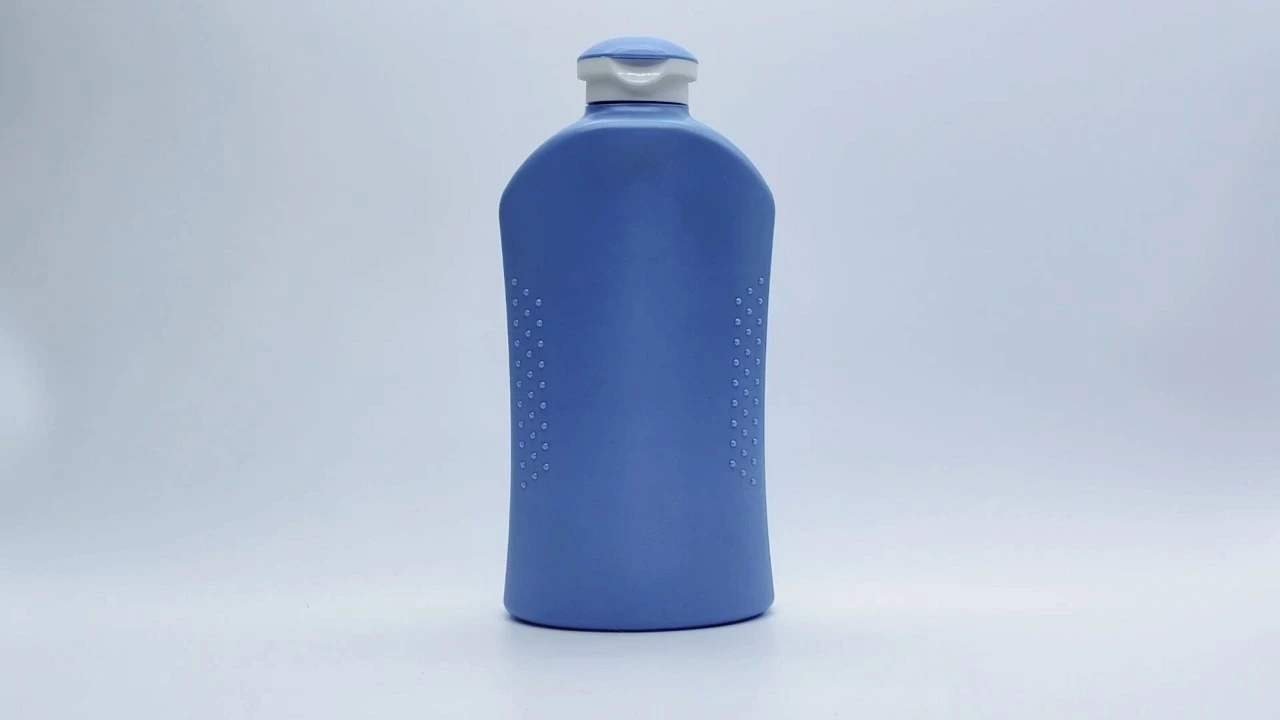 Glamorous 500ml blue PE/PET shampoo and shower bottles, baby bottles 1