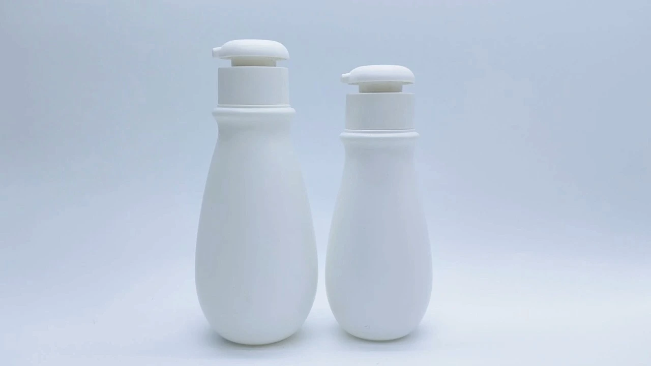 Glamorous 200ml/280ml white PE/PET Shampoo And Shower Bottles, Baby Bottles 1