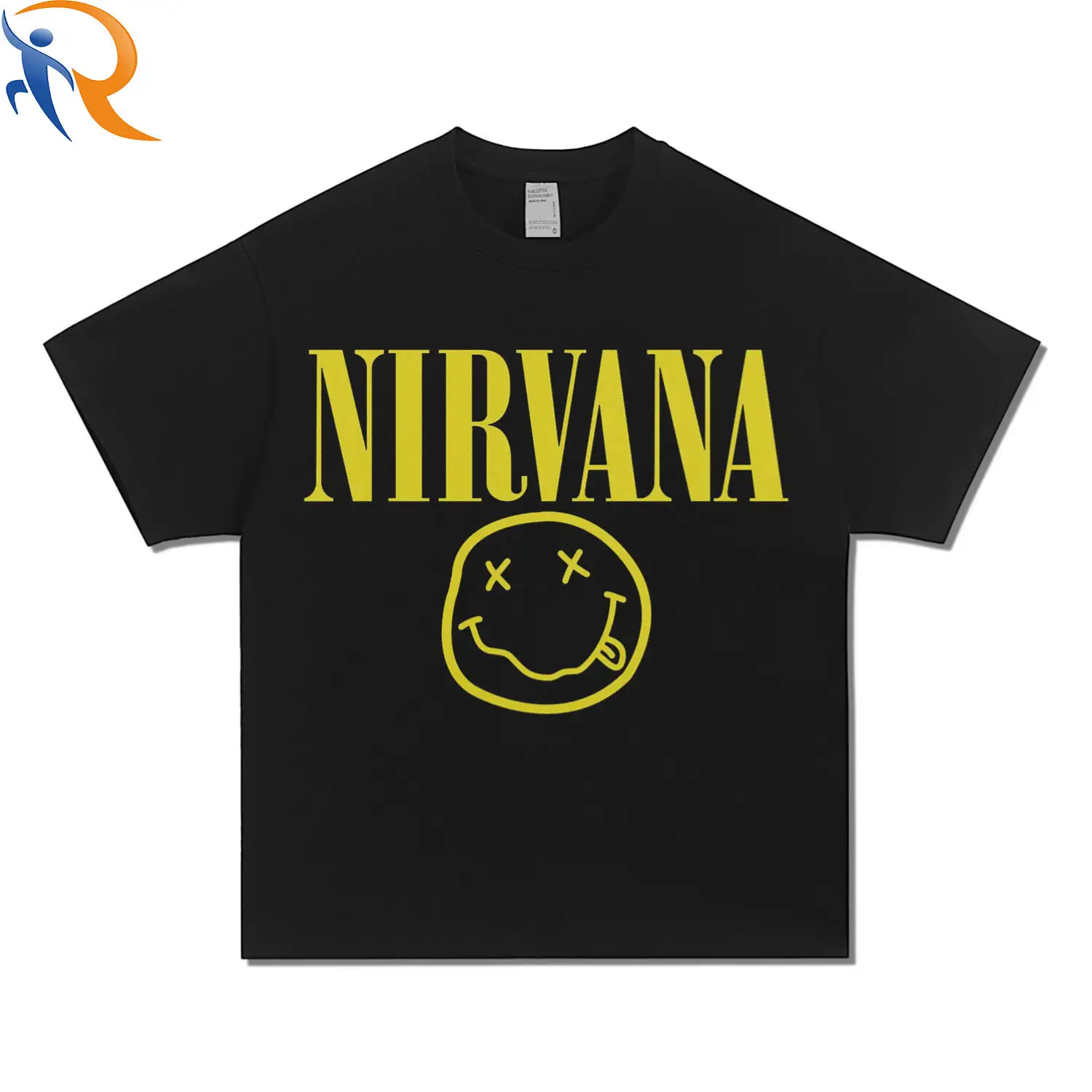 Rock band daily performance 3D printed cotton T-shirt trendy daily wear fan support T-shirt 1