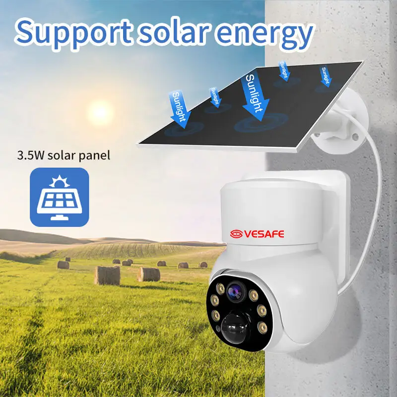 Wholesale Cctv 4g Solar for Supermarket 5