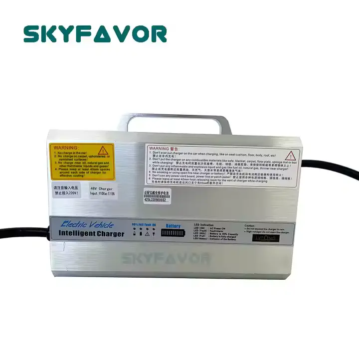 Lithium Battery Charger for Golf Cart by SKYFAVOR 2