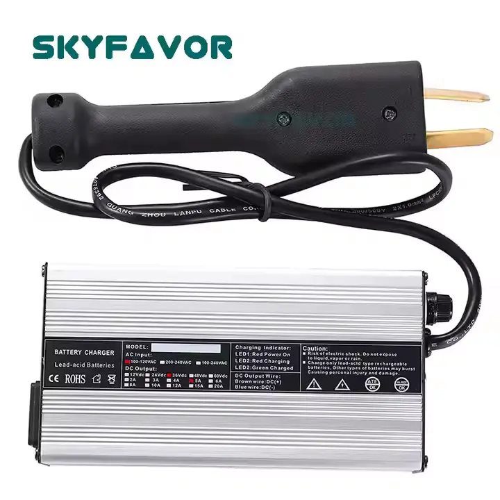 Lithium Golf Cart Battery Charger - - SKYFAVOR 6