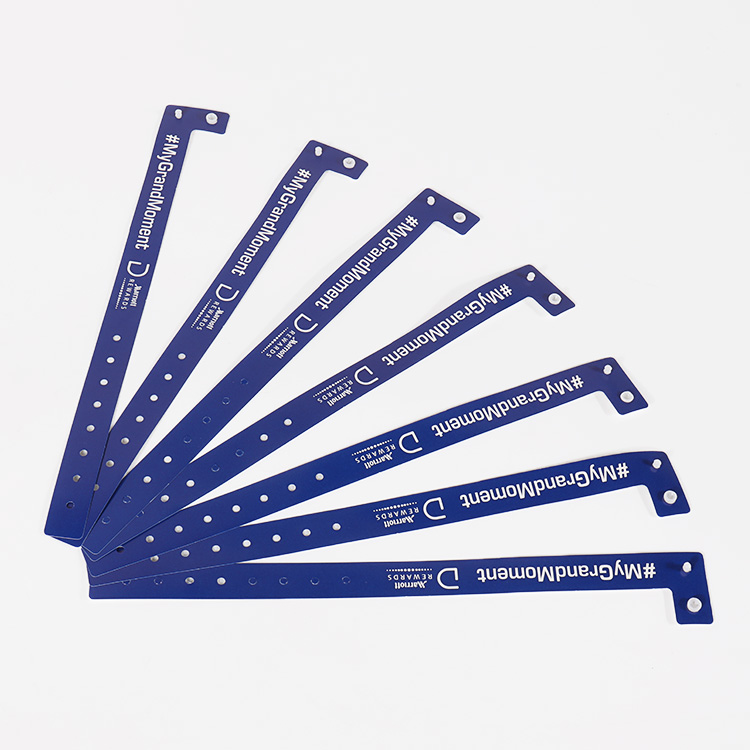 Custom Wristband Factory Plastic Wrist Band Vinyl jednorázový lékařský ID náramek 10