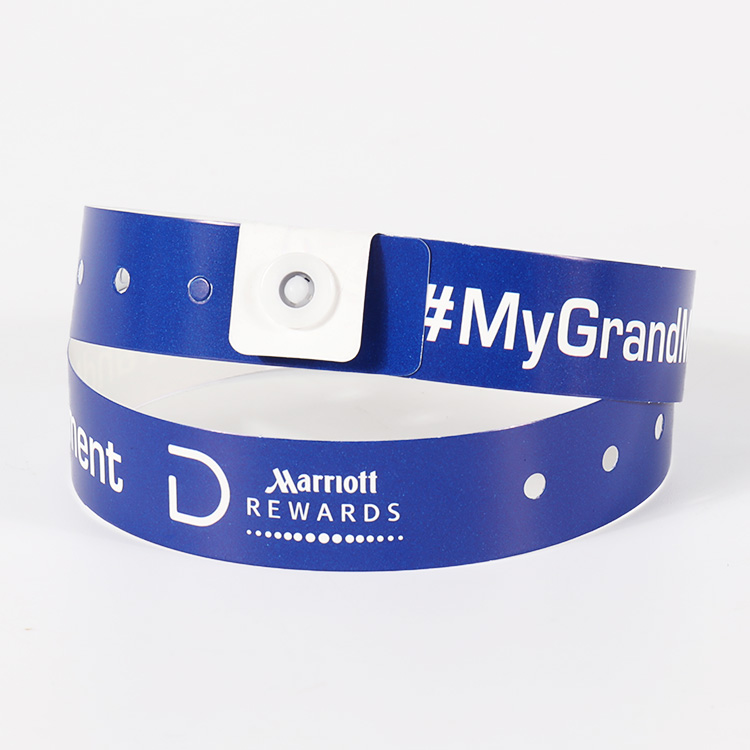 Custom Wristband Factory Plastic Wrist Band Vinyl jednorázový lékařský ID náramek 7