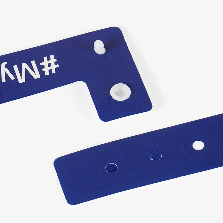 Custom Wristband Factory Plastic Wrist Band Vinyl jednorázový lékařský ID náramek 5