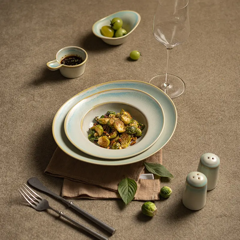 Two Eight 40 Piece Porcelain Dinnerware Set 100 SETS 40 Piece Porcelain Dinnerware Setinquire Now 6