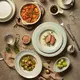 Two Eight 40 Piece Porcelain Dinnerware Set 100 SETS 40 Piece Porcelain Dinnerware Setinquire Now 4