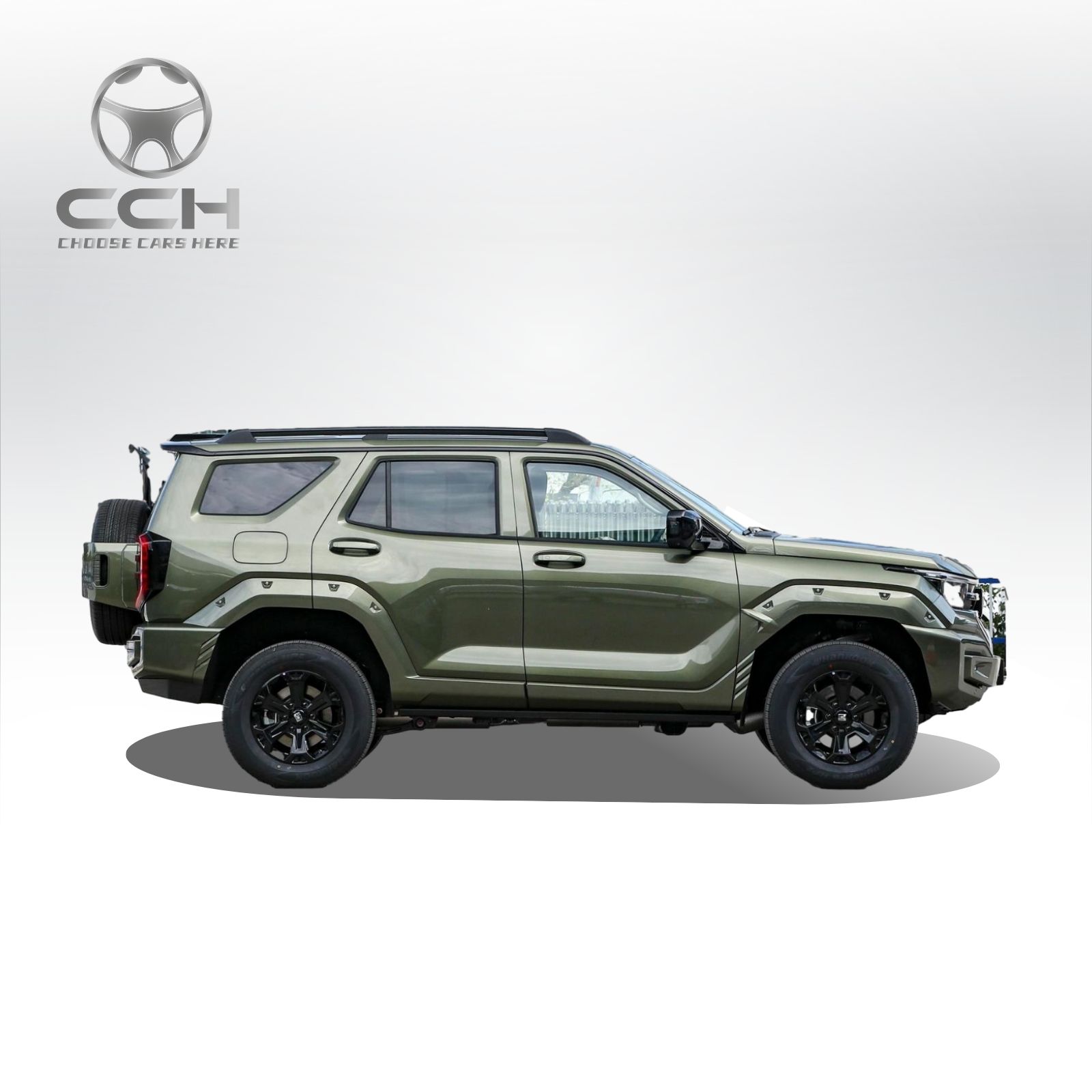 GWM Tank 400 Hi4-T 2024 مع سياج إضافي، سيارة كهربائية هجينة للغاية، سيارة جديدة تعمل بالطاقة الجديدة، سيارات الدفع الرباعي المتوسطة الكبيرة عالية التقنية، أداء فائق على الطرق الوعرة، سيارة EV طراز Tough Guy Style للبيع 5