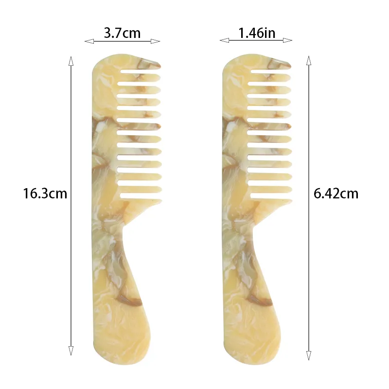 Plastic Comb 1pcs/opp Bag Package Or Custom Package by Artisans 2