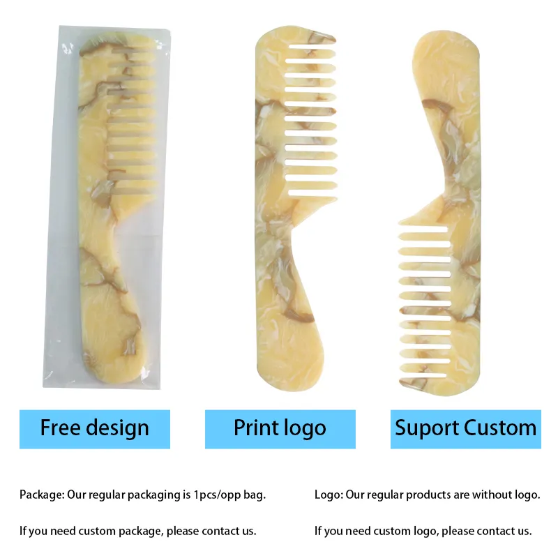 Plastic Comb 1pcs/opp Bag Package Or Custom Package by Artisans 3