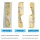 Plastic Comb 1pcs/opp Bag Package Or Custom Package by Artisans 3
