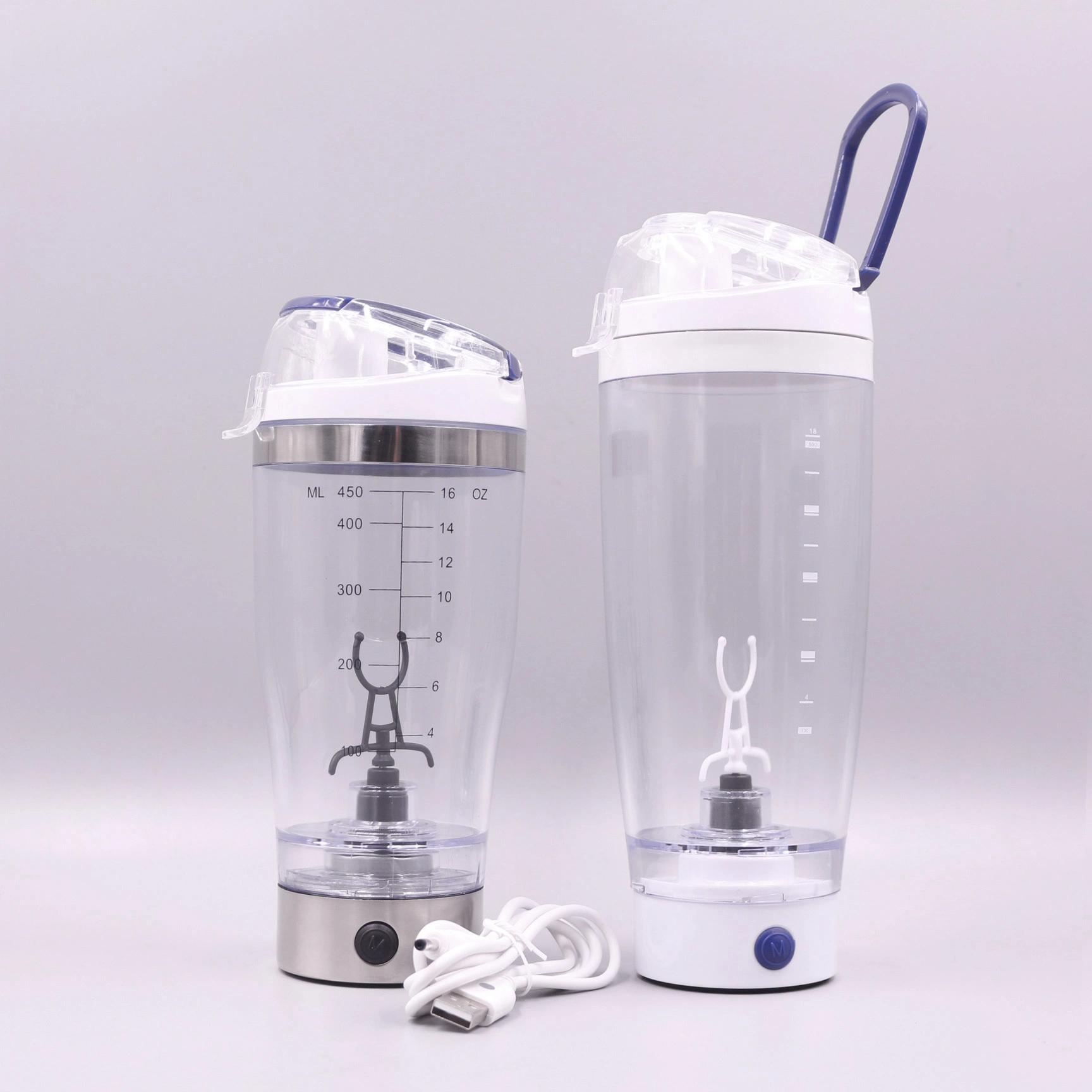 Shaker do mieszania białek o pojemności 450 ml&600 ml do odżywek białkowych i koktajli, bez BPA 1