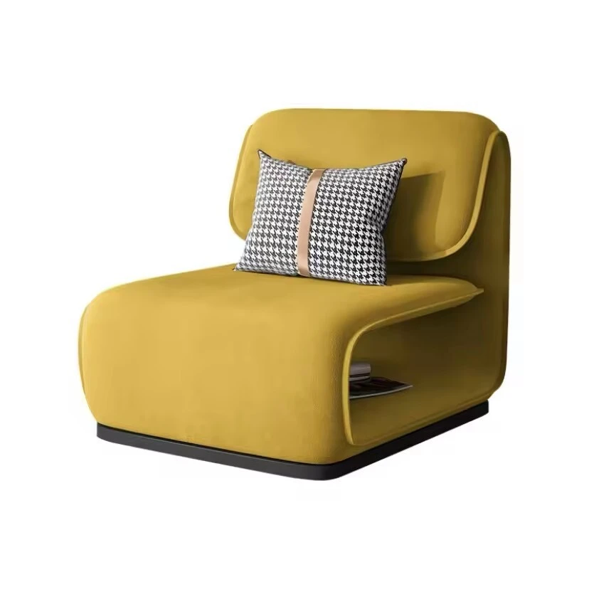 Nordic Luxury Bean Bag Sofa Small Family Living Room Single Person Creative Leisure Chair Fabric Designer 1